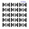 Eyeglass Nose Pads Adhesive 15 Pairs Silicone Soft Anti Slip Nose Pads for Glasses Sunglasses Plastic Frames (Black 1.8mm) view 2