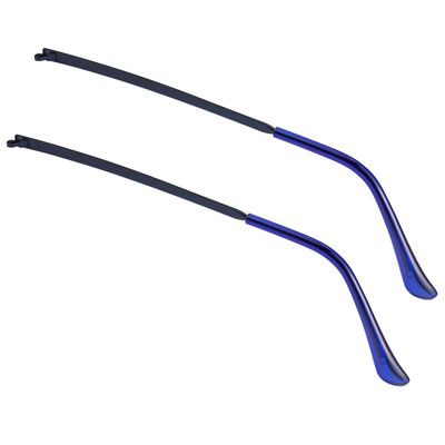 1 Pair Metal Eyeglass Replacement Arm, Eyewear Frame Temple Replacement Universal Sunglasses Arm Legs Replacement for Thin Metal Glasses, SunglassesBlue
