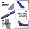 1 Pair Metal Eyeglass Replacement Arm, Eyewear Frame Temple Replacement Universal Sunglasses Arm Legs Replacement for Thin Metal Glasses, SunglassesBlue view 3