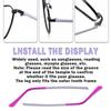 1 Pair Metal Eyeglass Replacement Arm, Eyewear Frame Temple Replacement Universal Sunglasses Arm Legs Replacement for Thin Metal Glasses, Sunglasses view 4