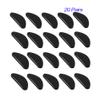 20 Pairs Eyeglasses Nose Pad, Soft Silicone Pads Glasses Adhesive Anti-Slip Nose Pads for Eyeglass Glasses Sunglasses (Black 1.5mm) view 2