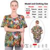 Post Shoulder Surgery Shirts for Womens Mastectomy Shirts with Drain Management Pocket(AA18-S) view 4