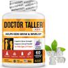 Doctor Taller Kids by NuBest - Support Healthy Growth of with Multivitamins and Multiminerals for Ages 2 to 9 Grape Flavor 120 Vegan Chewable Tablets | Month Supply White view 2