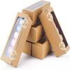 NPLUX Valentine Gift 36 Pack Macaron Boxes for 5-7 Macarons Container Packaging Strawberry Candies Sweets Boxes with Sticker for Gift Giving(Brown) view 1