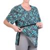 Post Shoulder Surgery Shirt for Women Shoulder Surgery Shirt Rehab Clothes with Drain Management Pockets(AA28-XXL) view 1