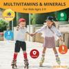 Doctor Taller Kids by NuBest - Support Healthy Growth of with Multivitamins and Multiminerals for Ages 2 to 9 Grape Flavor 180 Vegan Chewable Tablets | 3 Month Supply White view 4