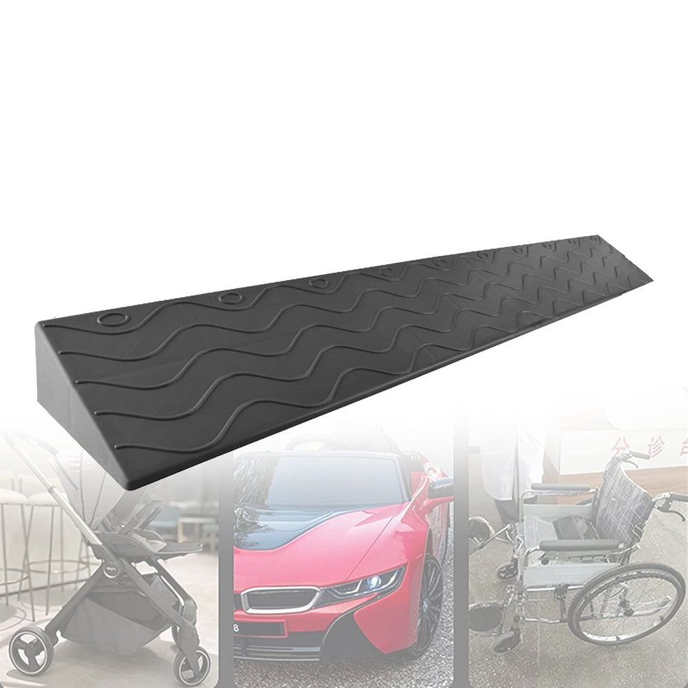 IDEAX Threshold Ramps for Doorways Wheelchair Ramp, Entry Ramp, Threshold Ramp, and Handicap Ramp Portable Curb Ramps for Entryway, Doors, Steps, Shed Or Curb(A,99 * 8 * 2cm)