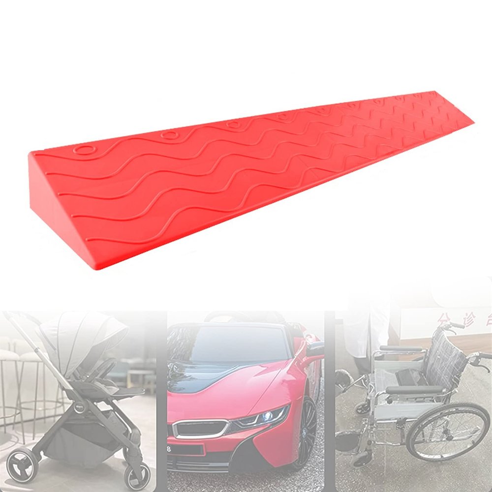 IDEAX Threshold Ramps for Doorways Wheelchair Ramp, Entry Ramp, Threshold Ramp, and Handicap Ramp Portable Curb Ramps for Entryway, Doors, Steps, Shed Or Curb(C,99 * 10 * 4cm)