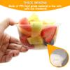POPMISOLER 150 Pcs Clear Plastic Bowls, 15oz Dessert Disposable Bowls, Round Disposable Salad Bowl with Lids, Clear Bowl Plastic for Party, Plastic Ice Cream Bowl of Home, Events Or Everyday Use view 3