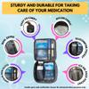 Outer Woods Insulin Cooling Travel Bag for Diabetics | Two Ice Gel Packs | Keep Insulin Cool and Safe for 6-8 Hours | Insulin Cooler Pouch Case (Black) view 3