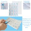 Auzpfrum Ice Packs for Shipping & Coolers - Dry Ice Sheets for Transporting Frozen Food - Long Lasting Cold Pack for Lunch Bags (4 Sheets x 16 Cells) view 4