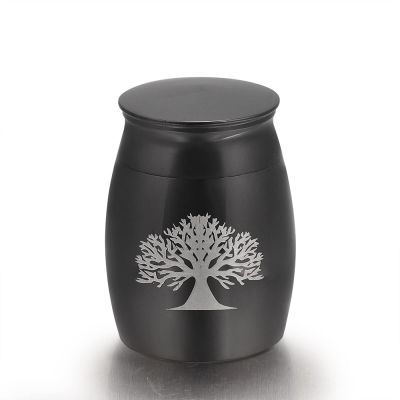 BIAIHQIE Stainless Steel Tree of Life 3 Sizes Memorial Cremation Jewelry Ashes Holder Urn Keepsake Funeral Casket,M