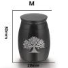 BIAIHQIE Stainless Steel Tree of Life 3 Sizes Memorial Cremation Jewelry Ashes Holder Urn Keepsake Funeral Casket,M view 2
