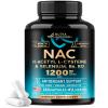 NAC Supplement | Selenium | B6 | B12 - Antioxidant, Immune Support - N Acetyl Cysteine 600 mg per Capsule, 1200 mg per Serving - Made in USA - Non-GMO, Gluten-Free, Vegan - 120 caps, 2 Month Supply view 1