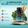NAC Supplement | Selenium | B6 | B12 - Antioxidant, Immune Support - N Acetyl Cysteine 600 mg per Capsule, 1200 mg per Serving - Made in USA - Non-GMO, Gluten-Free, Vegan - 120 caps, 2 Month Supply view 4