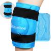 RelaxCoo XXL Knee Ice Pack Wrap, Reusable Cold Pack for Knee Injury Pain and Swelling Relief view 1