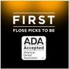 DenTek Complete Clean Easy Reach Floss Picks, No Break & No Shred Floss, 75 Count (Pack of 12) view 4