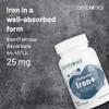 Ambrosial Iron+ 25mg Pack of 2-120 Capsules view 2