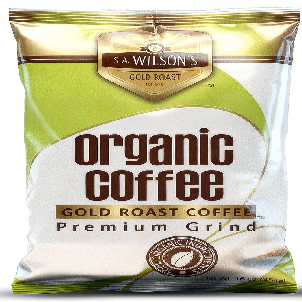 SA Wilsons Coffee Enema  Organic Enema Coffee  USDA Organic  High Caffeine for Liver Detox, Colon Cleanse, Digestion & Energy  & Detox Support