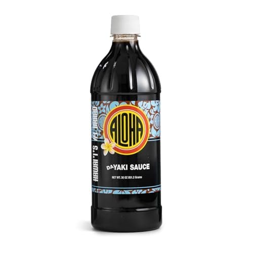 Aloha Shoyu - Da Yaki Sauce - Sauce for Teppanyaki Style Cooking - Made in Hawaii - 30 oz. Bottle