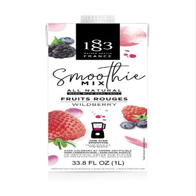 1883 Wildberry Smoothie 1L Carton, All Natural, Made with Real Fruit, One Step Smoothie