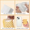 Thenshop 200 Packs Travel Tissues Bulk Geometric Designed Pocket Size Tissues, 3 Ply Paper Facial 2000 Count for Travelling Walking Weddings Graduation view 3
