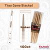 Kashmir PreRoll Cones King Size  100 Pack Unbleached Rolling Papers with W-Shaped Tips  Natural Fiber Cones  Slow Burn, Easy Fill, Even Smoke  108mm Pre Rolls view 4