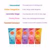Lume Acidified Body Wash 5 Pack Minis - 24 Hour Odor Control - Moisturizing Formulated Without SLS & Parabens - 1.5 ounce Tubes (Clean Tangerine, Lavender Sage, Peony Rose, Toasted Coconut, Unscented) view 2