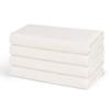 4Pcs Cotton Flannel for Castor Oil Pack, Less Mess Made of Unbleached Organic Cotton Flannel Reusable Soothing Heat Compress for Liver, Abdomen, Joints, Highly Absorbent Soft Feel Like Nightgown view 1