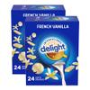 International Delight Creamer Singles Variety Pack Bundle 4 Flavors. 2 Caramel Macchiato, 2 French Vanilla, 2 Hazelnut and 2 Sweet & Creamy (8 Boxes of 24 creamers in Total per box) view 4