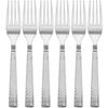 Elegant Hammered Silver Plastic Forks (24ct) - Durable & Stylish - Perfect for Parties, Weddings & Events view 1