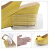 12 Pcs Heel Lift Adhesive Straps Protective Liners for Sandals Gel Heel Cushion Pads for Women's Shoes view 3