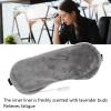 Sleeping cover & Blindfold, Heating Sleep cover, 5 Gear Eye cover, Hot Compress Eye Shade Cover, adjust Sleep Eye cover, Eyeshade for Nap Travel Night, Improve Sleep and Nourish Eyes(grey) view 2