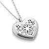 BIAIHQIE Aroma Diffuser Necklace Open Lockets Pendant Perfume Essential Oil Locket Necklace Free 5 Pads view 1