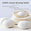 100% Natural New Zealand Dryer Balls Laundry Reusable, Wool Dryer Balls Softener, Reusable, Reduces Clothing Wrinkles and Saves Drying Time.Chemical-Free Reusable Laundry Ball 5cm (Pack of 6) view 4