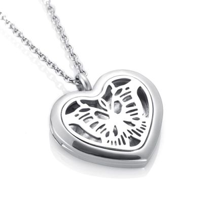 BIAIHQIE 30mm Magnetic Diffuser Pendant Necklace Perfume Locket Necklace Essential Oil Jewelry Free Pads
