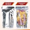 BELLE KR Pint 5x8 Mylar Bags for Food Storage - Pack Of 200-7.5mil Thickness - Stand Up Clear Mylar Bags with See Through Window - Resealable view 3