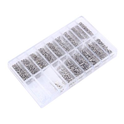 Tiny Screws, Eyeglasses Screws Micro Screws Assortment Kit for Electronics, Glasses, Sunglasses, Watch Repair