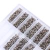 Tiny Screws, Eyeglasses Screws Micro Screws Assortment Kit for Electronics, Glasses, Sunglasses, Watch Repair view 2