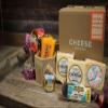 Cheese Bros "Hope You're Feeling Cheddar Soon" Gift Basket | Fresh from Wisconsin | Includes Signature Cheeses, Cheddars, Honey with Dipper, and Salami | Feel Better and Get Well Soon Gift view 1