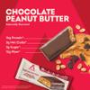 Atkins Chocolate Peanut Butter Protein Meal Bar, High Fiber, 16g Protein, Low Sugar, 3g Net Carb, Low Carb, Keto Friendly, 12 Count view 2