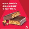 Atkins Chocolate Peanut Butter Protein Meal Bar, High Fiber, 16g Protein, Low Sugar, 3g Net Carb, Low Carb, Keto Friendly, 12 Count view 3