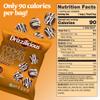 Drizzilicious Mini Flavored Rice Cakes Cookies & Cream - Rice Crisps, Healthy Snack for Adults and Kids, Vegan, Gluten Free Snack, Allergen Free, Only 90 Calories Per Bag - 0.74 oz (Pack of 10) view 2