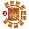 Drizzilicious Mini Rice Cakes Cinnamon Swirl - Rice Crisps, Healthy Snack for Adults and Kids, Flavored Rice Cakes, Vegan, Gluten Free, Allergen Free, Only 90 Calories Per Bag - 0.74 oz (Pack of 10) view 4