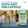 Bravado Labs Histamine Blocker Supplements  DAO Enzyme Formula & Vitamin C  Daily Support for Histamine Intolerance & Immune Support  DAO Supplements Histamine Blocker  30 Capsules  Made in USA view 2