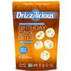 Drizzilicious Mini Flavored Rice Cakes Birthday Cake - Rice Crisps, Healthy Snack for Adults and Kids, Vegan, Gluten Free Snack, Allergen Free, Only 90 Calories Per 21 Pieces - 4 oz (Pack of 6) view 1
