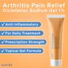 Curist Diclofenac Arthritis Cream Gel 1% (3 Tubes of 150g)- Stop Pain in Wrists, Feet, Elbows, & Ankles. Hand Arthritis Pain Relief & Knee Arthritis Pain Relief (3 Pack, 5.29 oz ea.) view 3