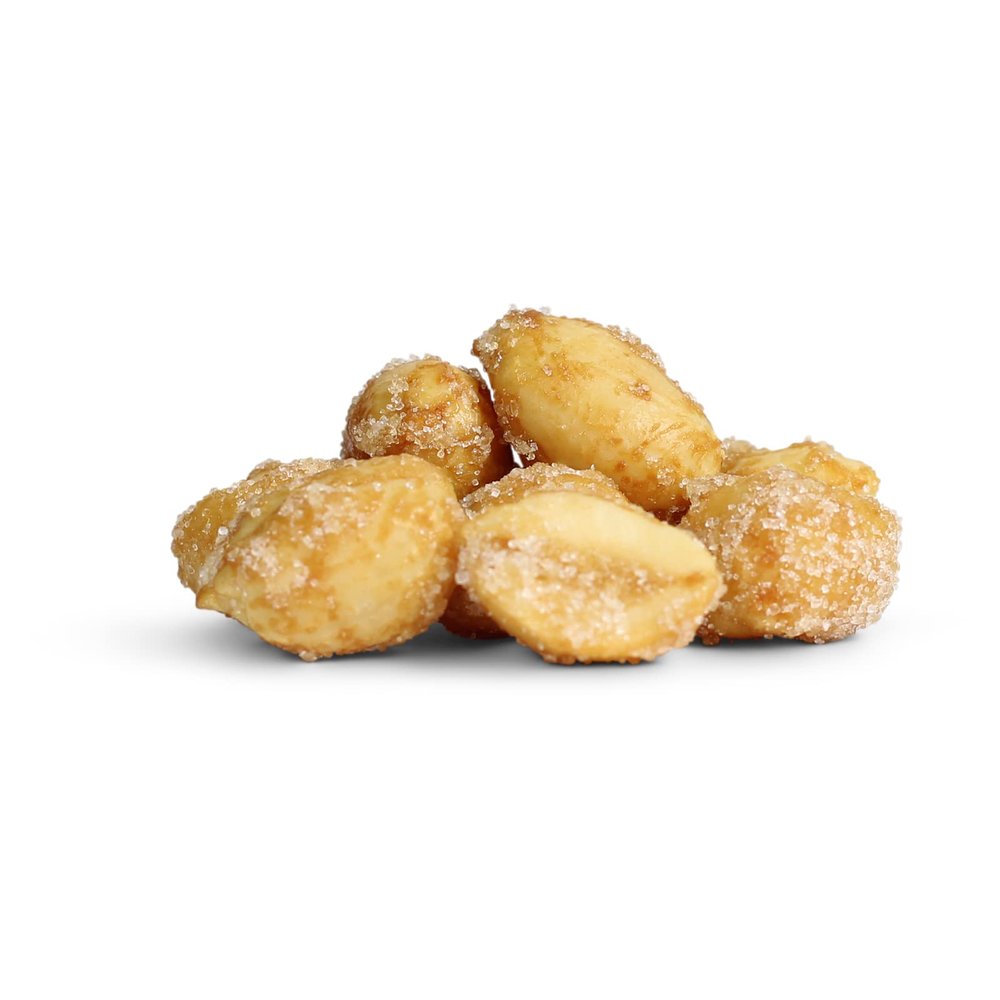 BBQ Honey Roasted Peanuts by It's Delish, 2 lbs Bulk | Gourmet Peanut Nuts in Honey Sugar Coating and Barbecue Seasoning, Sweet & Savory Nut Snack - Vegan, Kosher Parve