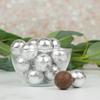 102 Pcs Silver Candy Milk Chocolate Balls (1.5 lbs - Appox. 102 Pcs)