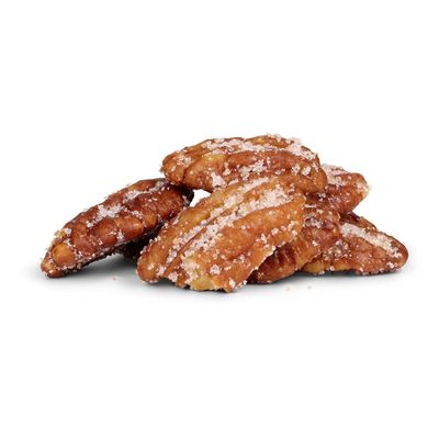 Honey Roasted Pecans by It's Delish, 12 Oz Bulk Bag | Gourmet Pecan Nuts in Honey Sugar Coating, Sweet & Heart Healthy Salted Nut, Kids Snack - Non-Dairy, Kosher Parve